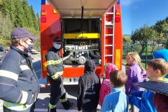 Obisk gasilcev in predstavitev njihovega dela